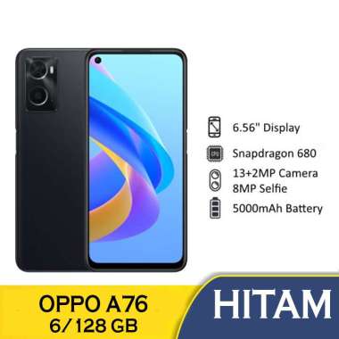 Jual OPPO A76 RAM 6/128 GB Baru Garansi Resmi 1 Tahun - Blue Jual OPPO A76 RAM 6/128 GB Baru Garansi Resmi 1 Tahun - Blue