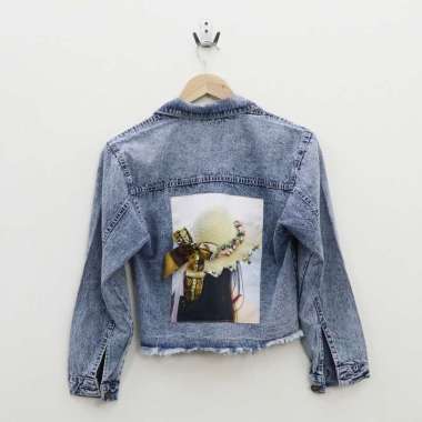 Harga Cropped Jeans Jacket Terbaru 