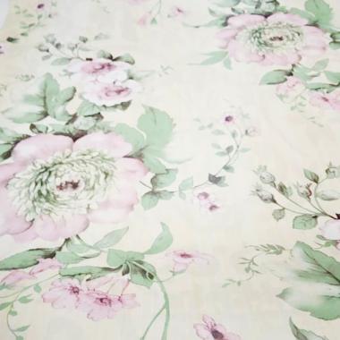 Yuyu Wallpaper Sticker Dinding Bunga Ungu