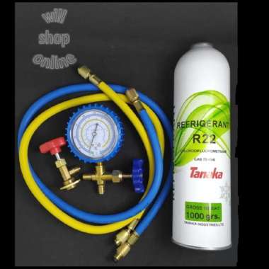 PAKET ALAT PENGISIAN FREON AC RUMAH R22 MURAH Single