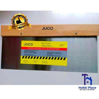 KAPE CAT GYPSUM ALAT DEMPUL GAGANG KAYU 6" , 8" , & 10" INCH JUCO 10"
