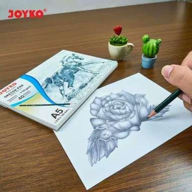 Sketch Pad Buku Sketsa Joyko Pad-1000 A5 110 gsm 40 Sheets