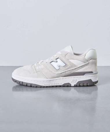New Balance 550 Ecru Grey 8