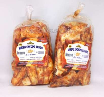 Keripik Singkong Balado Cap SALAM Asli Lampung Kemasan 425g