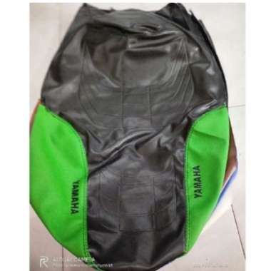 SARUNG JOK vixion old-kulit jok motor yamaha VIXION new bahan MBtech samping hijau