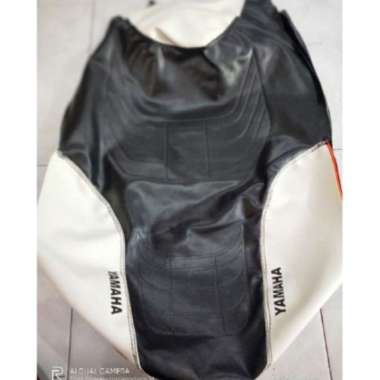 SARUNG JOK vixion old-kulit jok motor yamaha VIXION new bahan MBtech samping putih