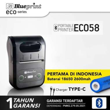 PRINTER BLUEPRINT THERMAL ECO58 BLUETOOTH