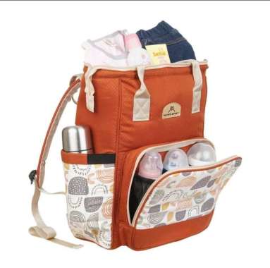 Moms Baby Tas Ransel Wilona Series Teracotta