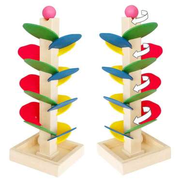 FG Mainan Edukasi Perakitan Daun Menara Bola / Montessori Menara Tower / Puzzle Menara Bola MENARA B