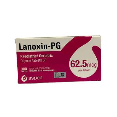 Lanoxin pg 0.0625 mg tablets