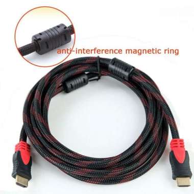 KABEL HDMI 5 M METER MODEL JARING HIGH QUALITY