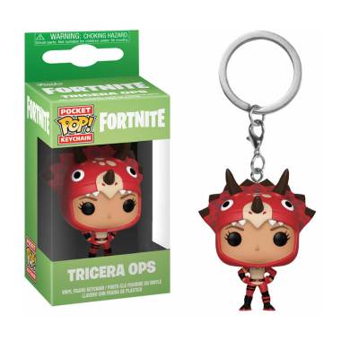 Funko POP! Games - Keychain Fortnite - Tricera Ops
