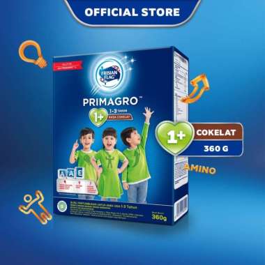 Promo Harga Frisian Flag Primagro 1 Cokelat 360 gr - Blibli