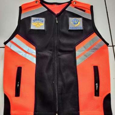 Rompi Double Mess Dishub Orange|Rompi Dishub orange|Rompi|Rompi Dishub