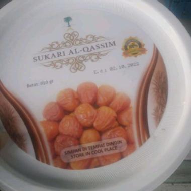 Kurma Sukari Al-Qassim kemasan ember 850 gr