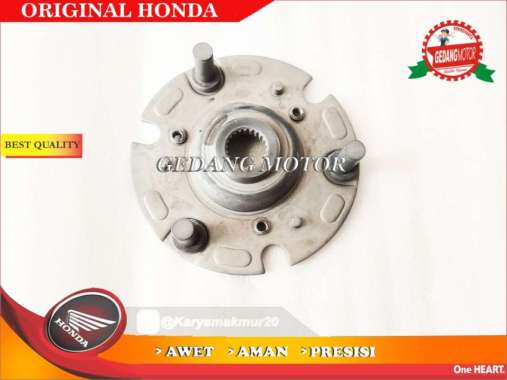 DUDUKAN KAMPAS GANDA PLATE COMP CT125 SUPRA X 125 HELM IN ORI AHM KYZ