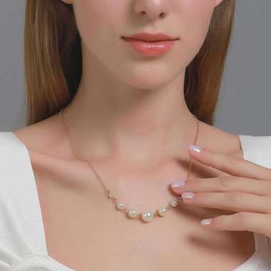 Harga Pearl Necklace Simple Terbaru 