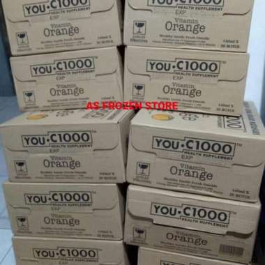 You C1000 / UC1000 / UC 1000 / YouC1000 Vitamin C jeruk orange 1 dus Orange