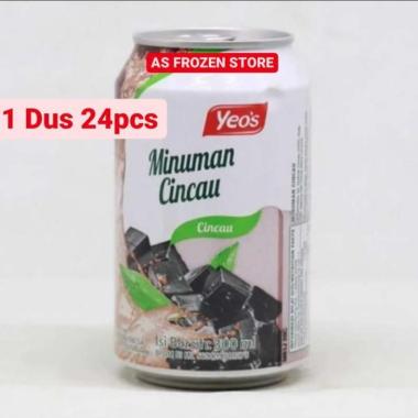 Yeos Cincau Kaleng 300ml / Yeos Grass Jelly Drink Can 300ml