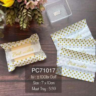 Plastik Kemasan Kantong Kue Cookies Nastar Plastic PC710-17