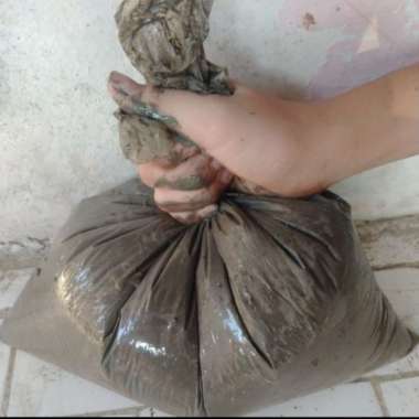 Lumpur Sawah Media Tanah atau ternak Belut 1kg