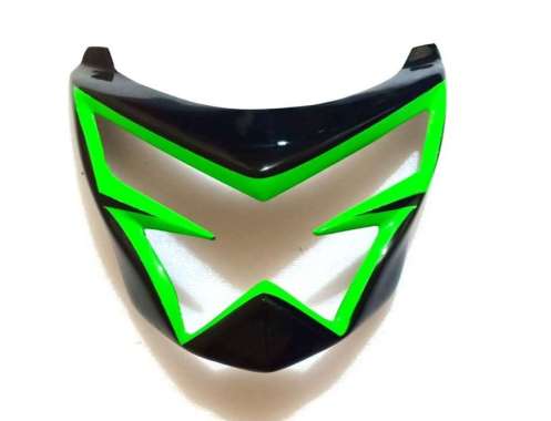 COVER LAMPU MX NEW 135 LIST LAMPU YAMAHA MX NEW 135 hitam lis hijau