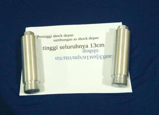 PENINGGI SHOCK DEPAN VIXION /SCORPIO tinggi 13cm