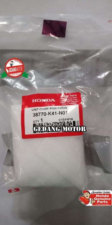 ECU ECM ORIGINAL SUPRA X 125 FI ORIGINAL HONDA K41