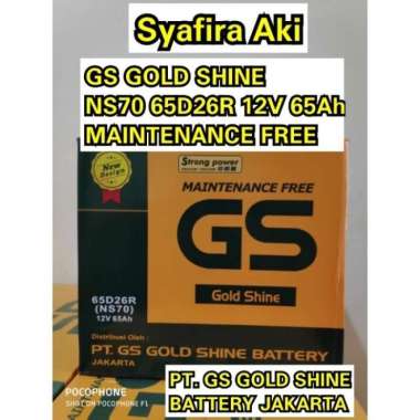 Aki Kering NS70 GS MF (KIJANG PANTHER KUDA LANCER GALANT TRUK)