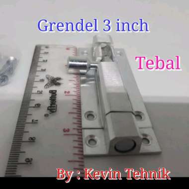 Grendel Slot 3 inch Tebal, Grendel Pintu, Grendel Jendela