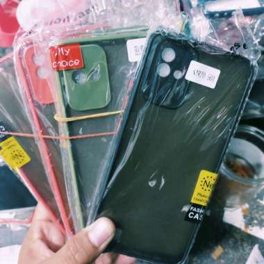 Silikon Aero realme Narzo 50i - Silicon Realme - softcase mate Norzo