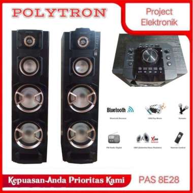 Gratis Ongkir Speaker Salon Bluetooth Aktive Speaker | Polytron Pas 8E22 |Multimedia Audio Speaker B