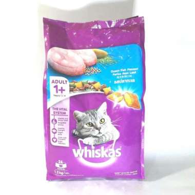 WHISKAS Makanan Kucing Whiskas Ocean Fish 1.1kg
