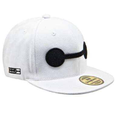 Snapback Topi HipHop Dewasa Bordir Baymax Putih