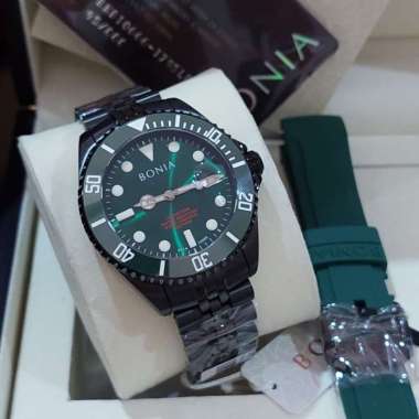 JAM PRIA PRIA BONIA BNB10666-1795LE AUTOMATIC BOX WINDER ORIGINAL TERBARU
