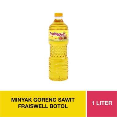Minyak Goreng Fraiswell 1L (1 krat isi 12 botol)