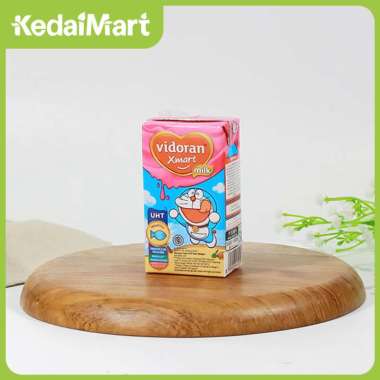 Promo Harga Vidoran Kids Milk UHT Stroberi 115 ml - Blibli