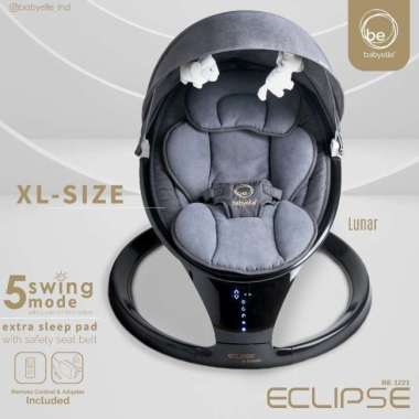 BabyElle Swing Bed Eclipse / Ayunan Bayi Elektrik Otomatis Bouncer LUNAR