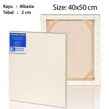 Kanvas Lukis 40X50 Multicolor