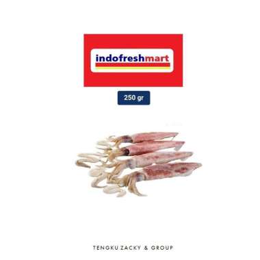 Cumi Cumi Basah 250 Gram Segar Ikan Laut Segar Bogor