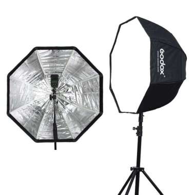 Godox Softbox Reflector Umbrella Octagonal 120cm - SB-BW-120