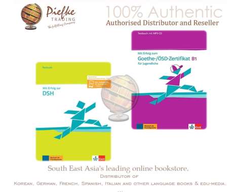 Mit Erfolg zum (Goethe/DSH) B1, B2-C2 : B1 Studybook, B2-C1 Student Book : 9783126768207 (100% IMPOR