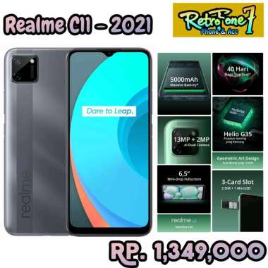 HP Realme C11 - RAM 2/32 - Garansi Resmi