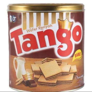 Tango Wafer kaleng coklat