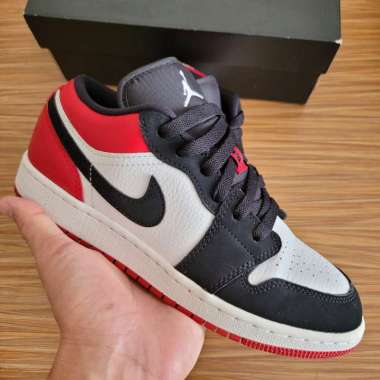 Air Jordan 1 Low Black Toe (GS) || travis scott bred banned green royal sbb toe