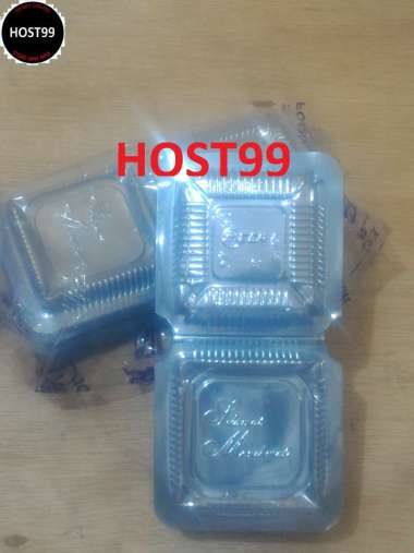 Mika Makanan Bening Mega Food Grade Mika Box Tempat Kue Uk.6X