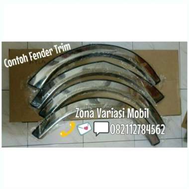 Fender Trim / Over Fender / List Atas Ban Avanza Stainless Tebal Kode 157