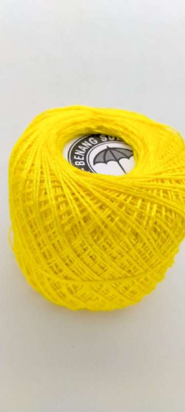 Benang Sulam KUNING cap Payung / Umbrella