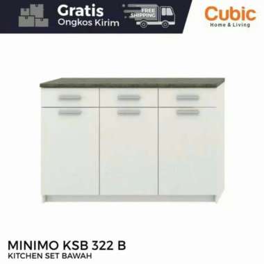Rak Piring Lemari Dapur Bawah Kitchen Set Laci Tempat Sendok Terlaris Original 100% (Kode 015) Multi