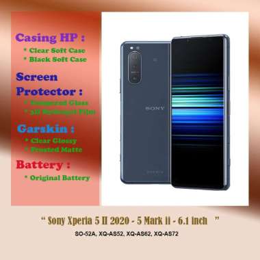 Sony Xperia 5 II 2020 - 5 Mark ii - 6.1 inch - Case - Screen Protector - Battery - Dll Hydrogel